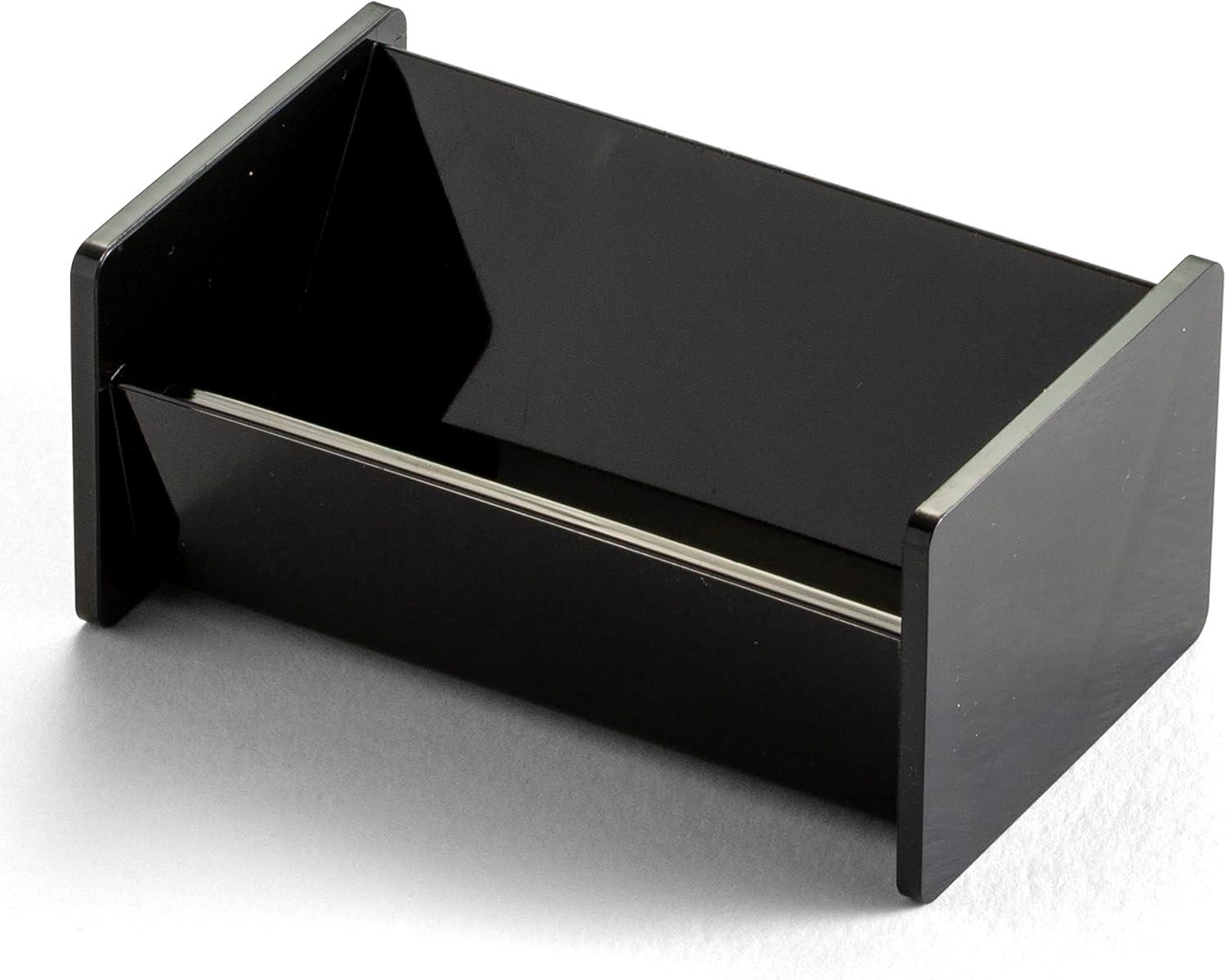 Desk Organizer Set, 5PC - 7" Height x 7" Width x 11" DepthDesktop - Black - 1 Each