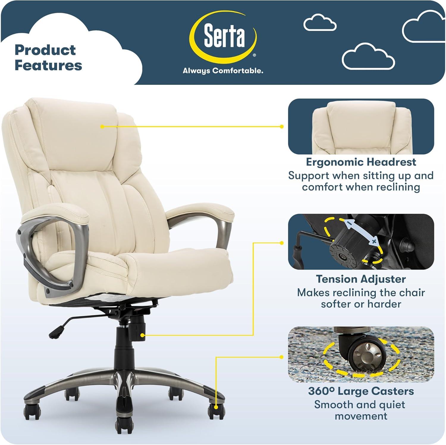 Works Executive Office Chair - Serta