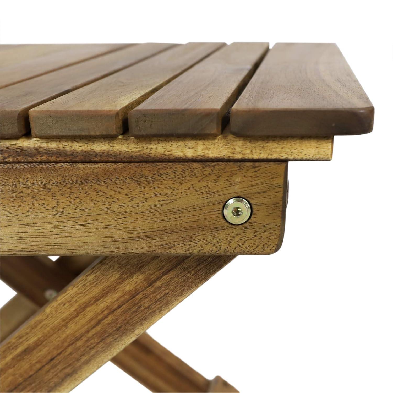 Christopher Knight Home Constance Outdoor Folding Side Table, Natural