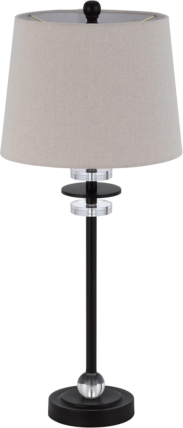 Cal Lighting Bo-3093Bf-2 Pair Of (2) Sitka 2 Light 29" Tall Accent Table Lamp - Black