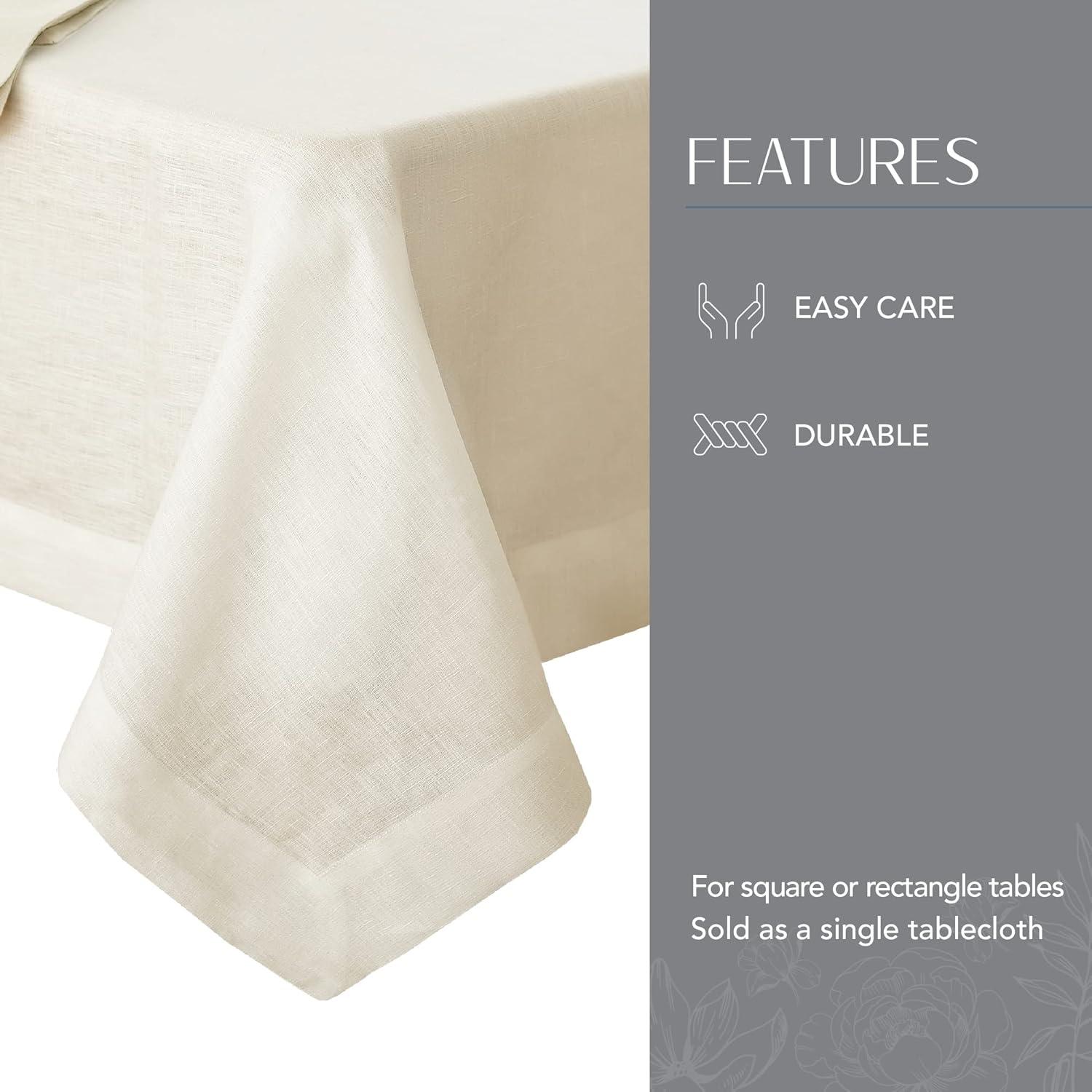 Villeroy & Boch La Classica Solid Color Linen Tablecloth & Reviews | Wayfair