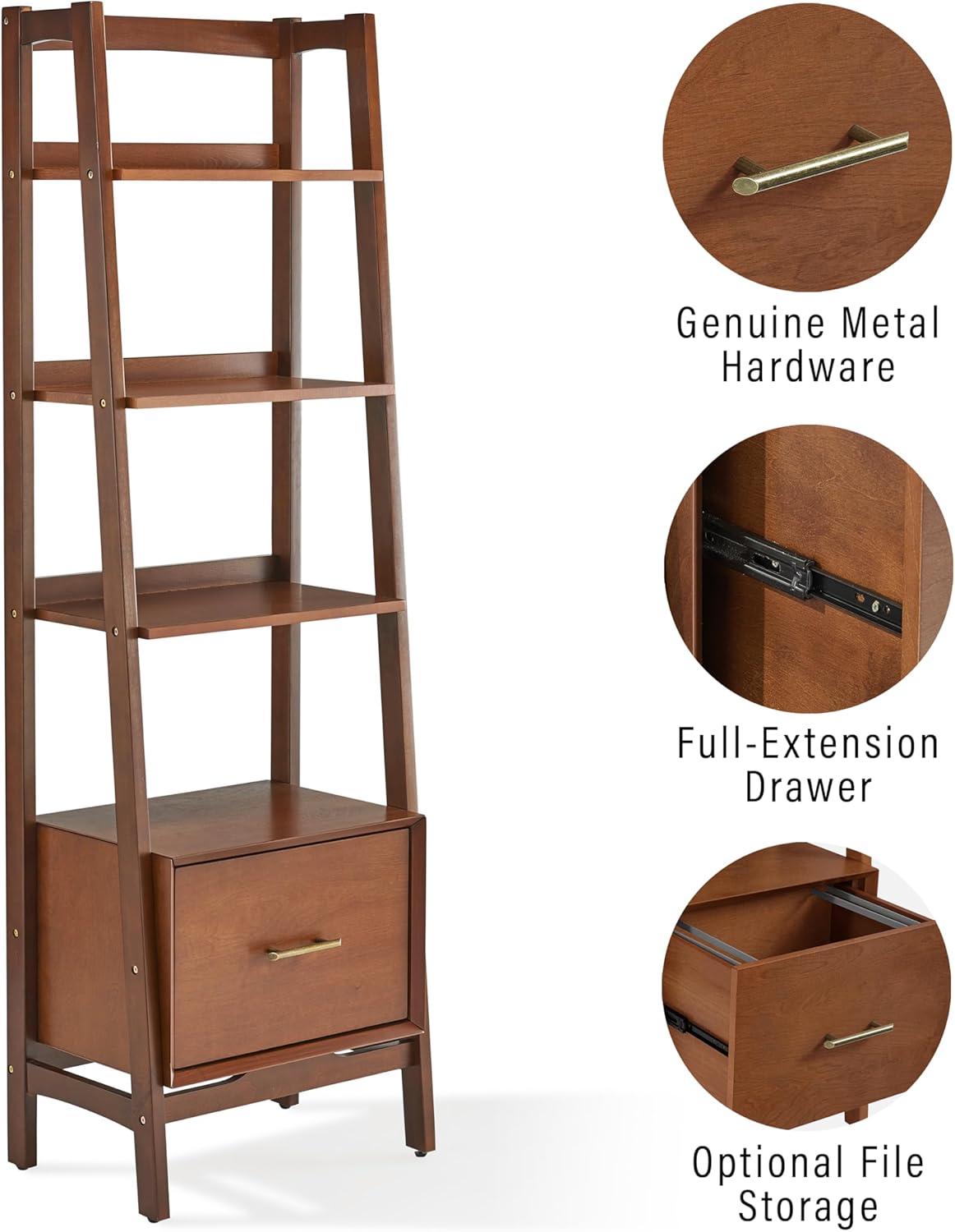 Stiles Narrow Etagere Bookcase