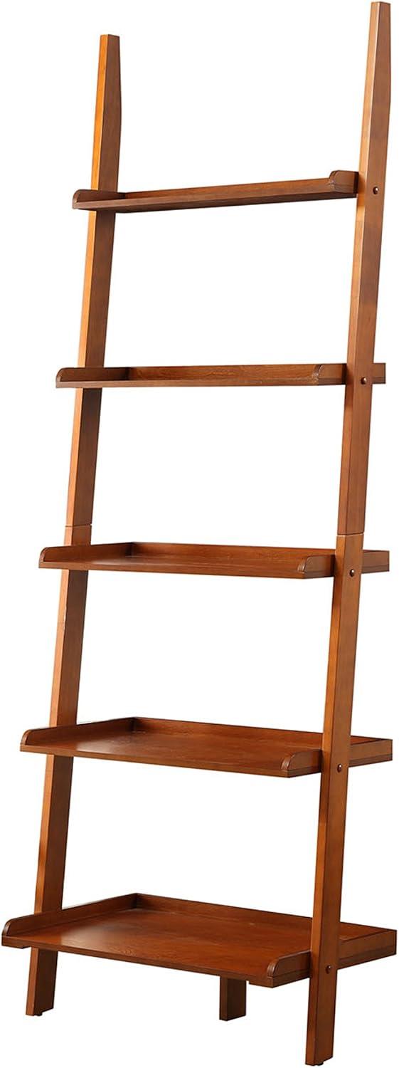 Convenience Concepts American Heritage Bookshelf Ladder, Cherry