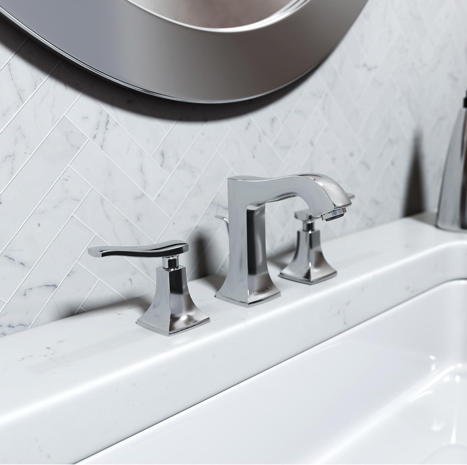 Metris C Two Handles Widespread Bathroom Faucet