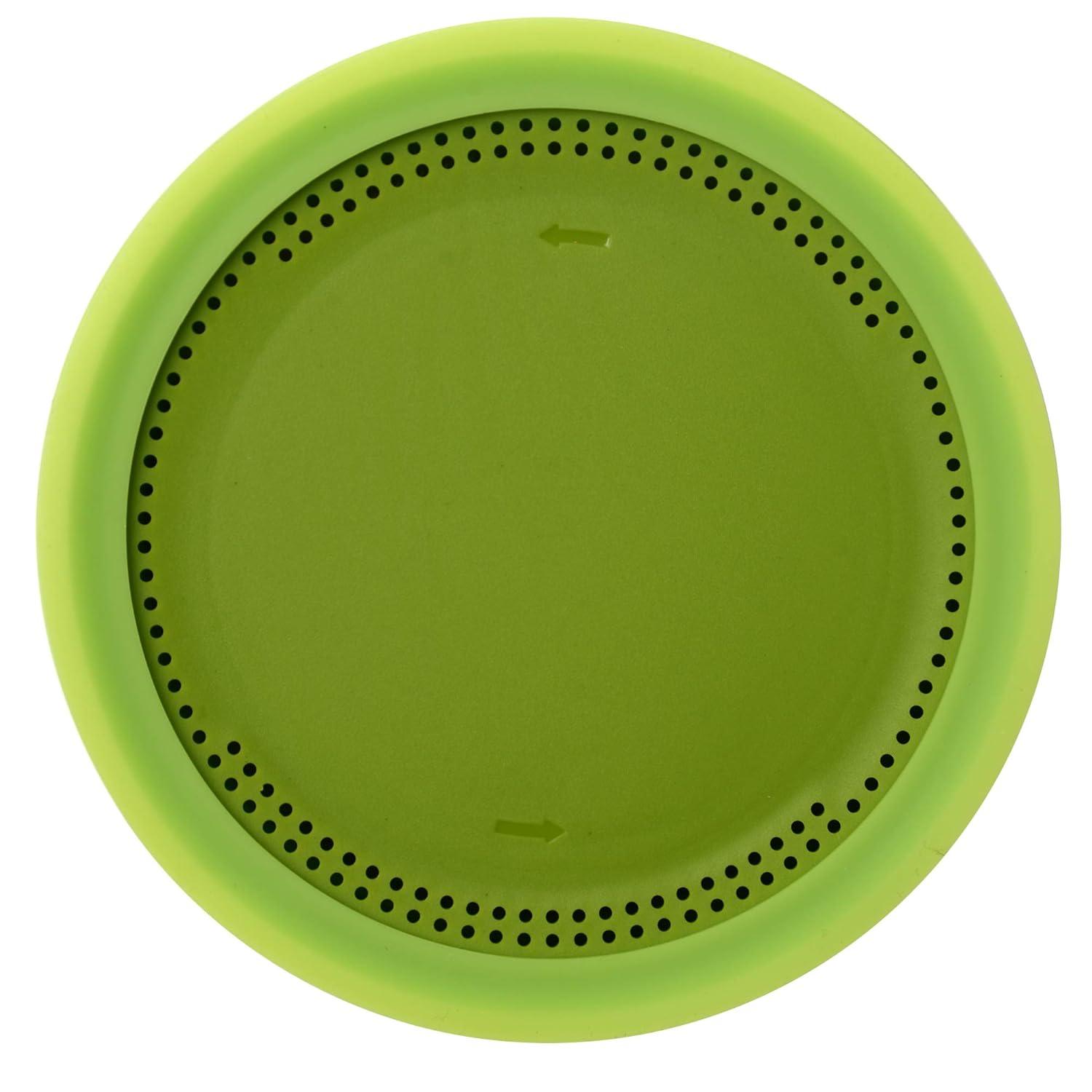 Prepara Green Grocer Super Savor Vacuum Seal Food Storage Container, Green