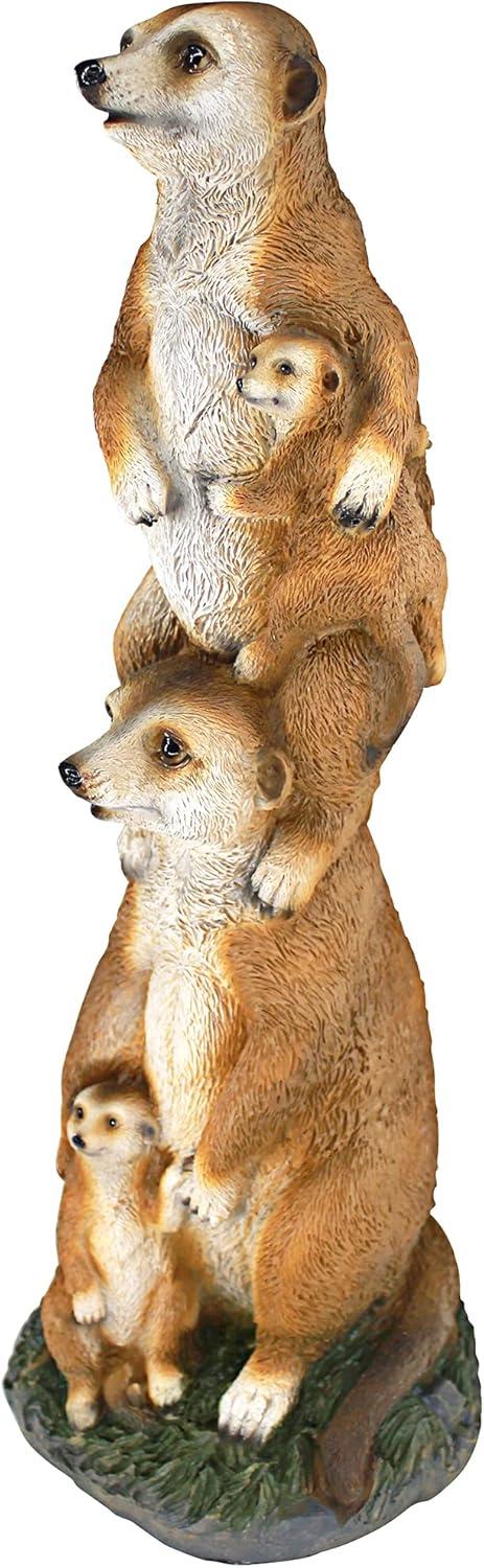 Design Toscano Meerkat Generations Garden Statue
