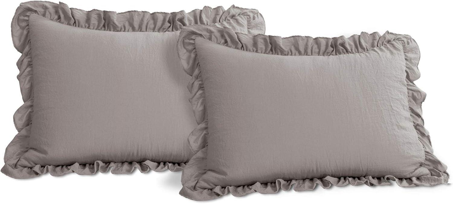Lush Decor Reyna Microfiber 3 Piece Comforter Set