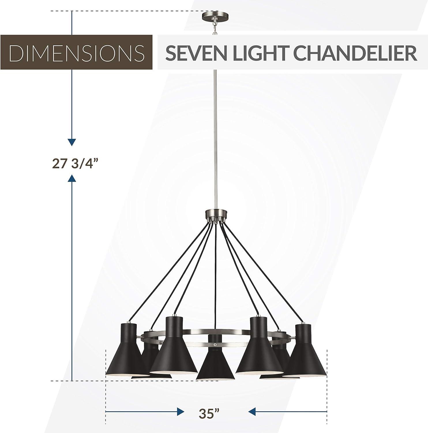 Seven Light Chandelier