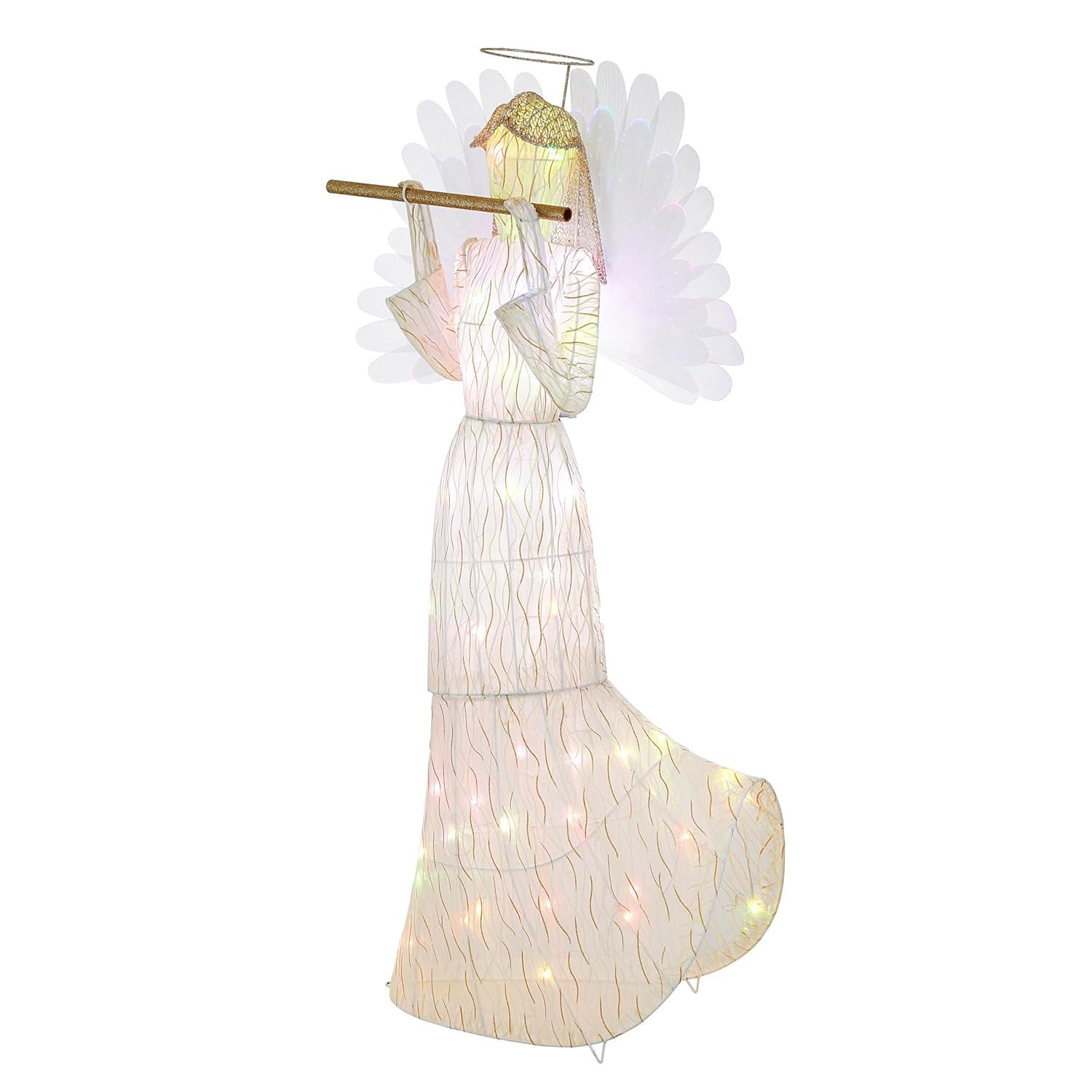 Mr. Christmas 3' Outdoor Animated Fiber-Optic Angel