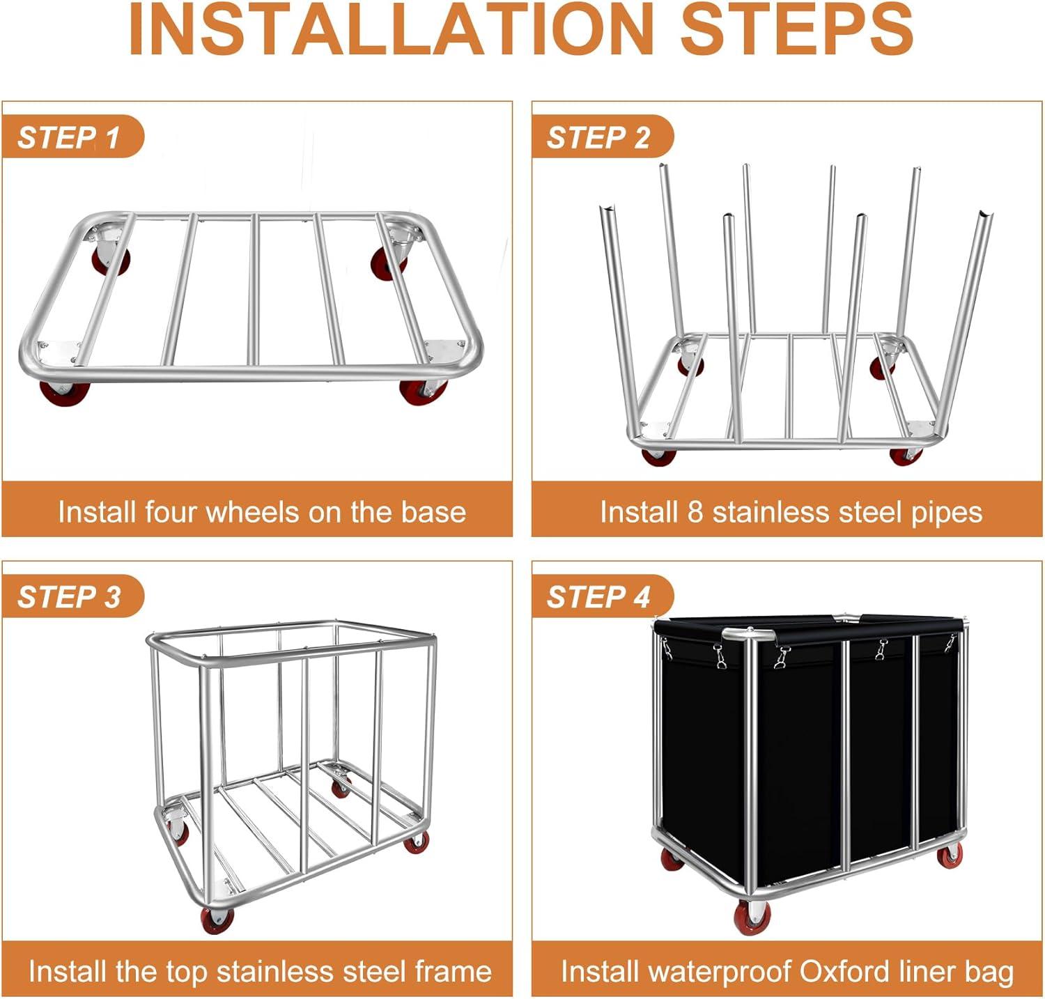 FANGCHANG Metal Laundry Sorter