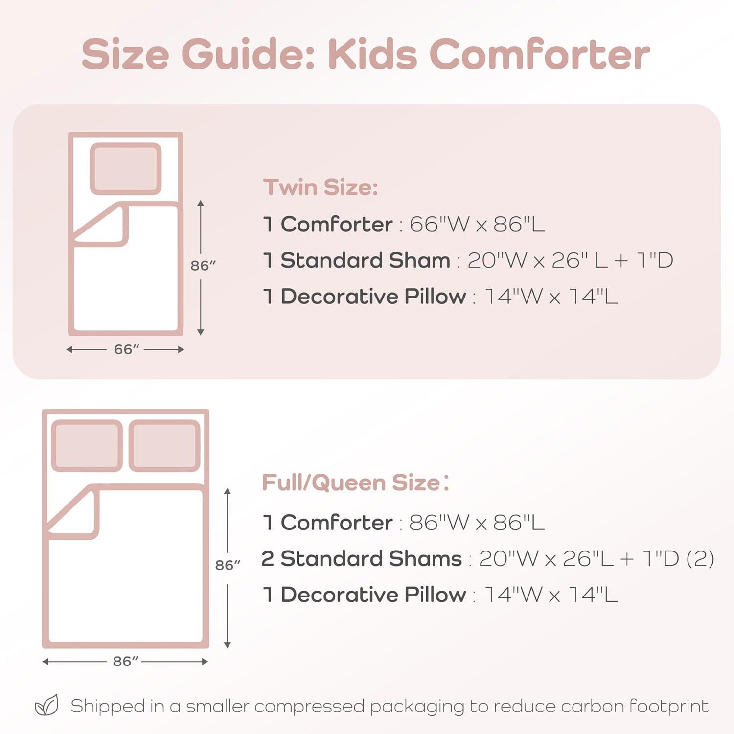 Intelligent Design Kids Celia Starry Sky Metallic Print Comforter Set