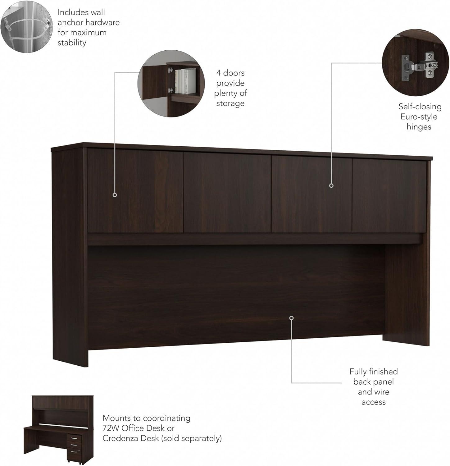 Bush Business Furniture Studio C L-Shaped Computer Desk