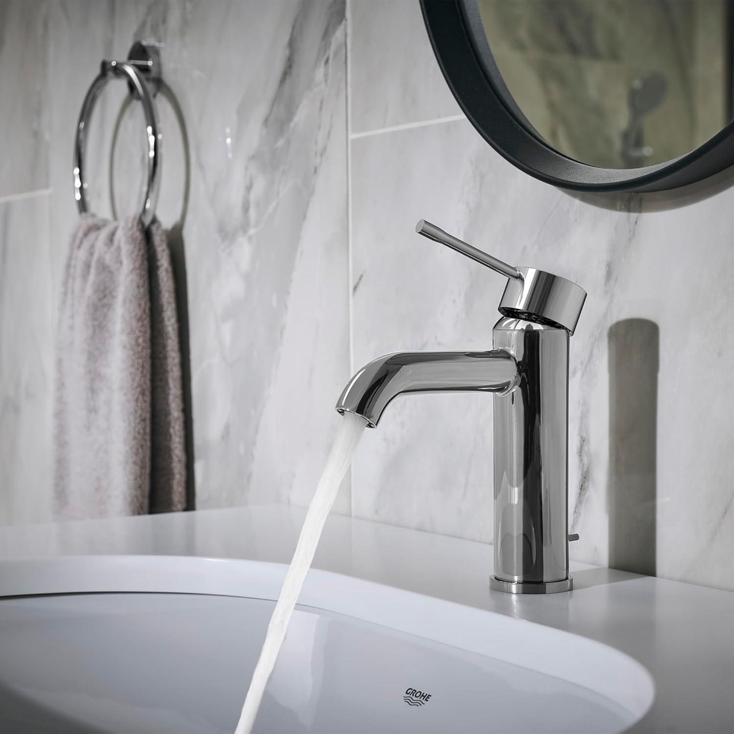 Essence Nuevo Grifo de Baño Monomando de Tamaño S con un Solo Orificio - 1,2 GPM
