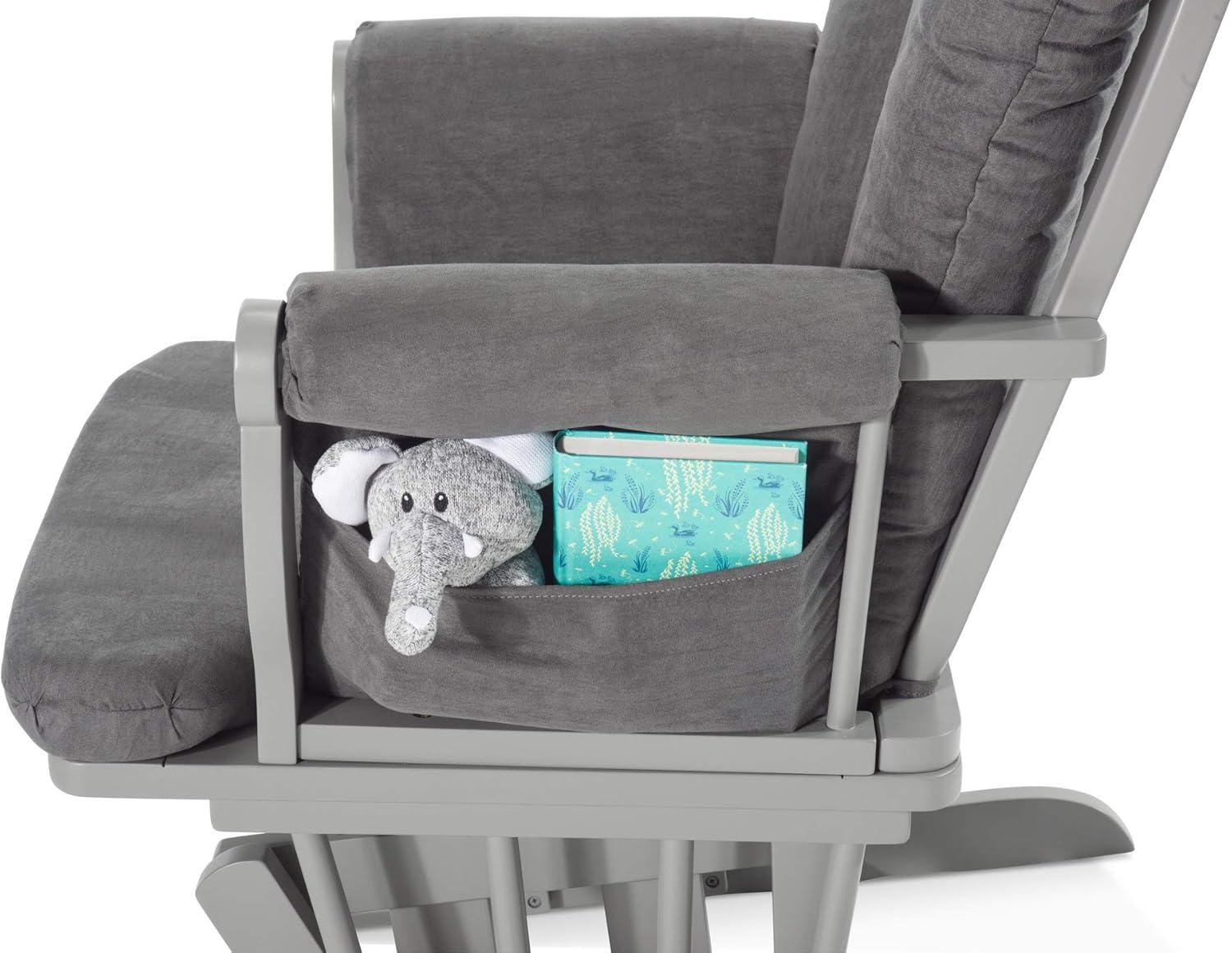 Cozy Glider Rocker and Ottoman