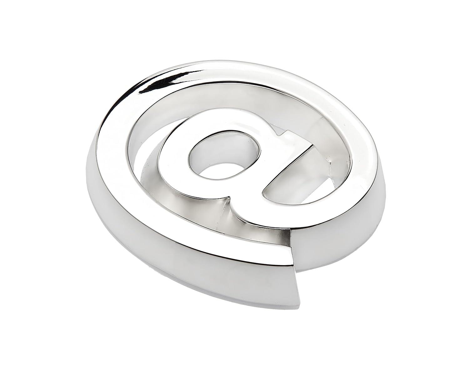 Godinger 1971 Paperweight - Computer Theme- Silver