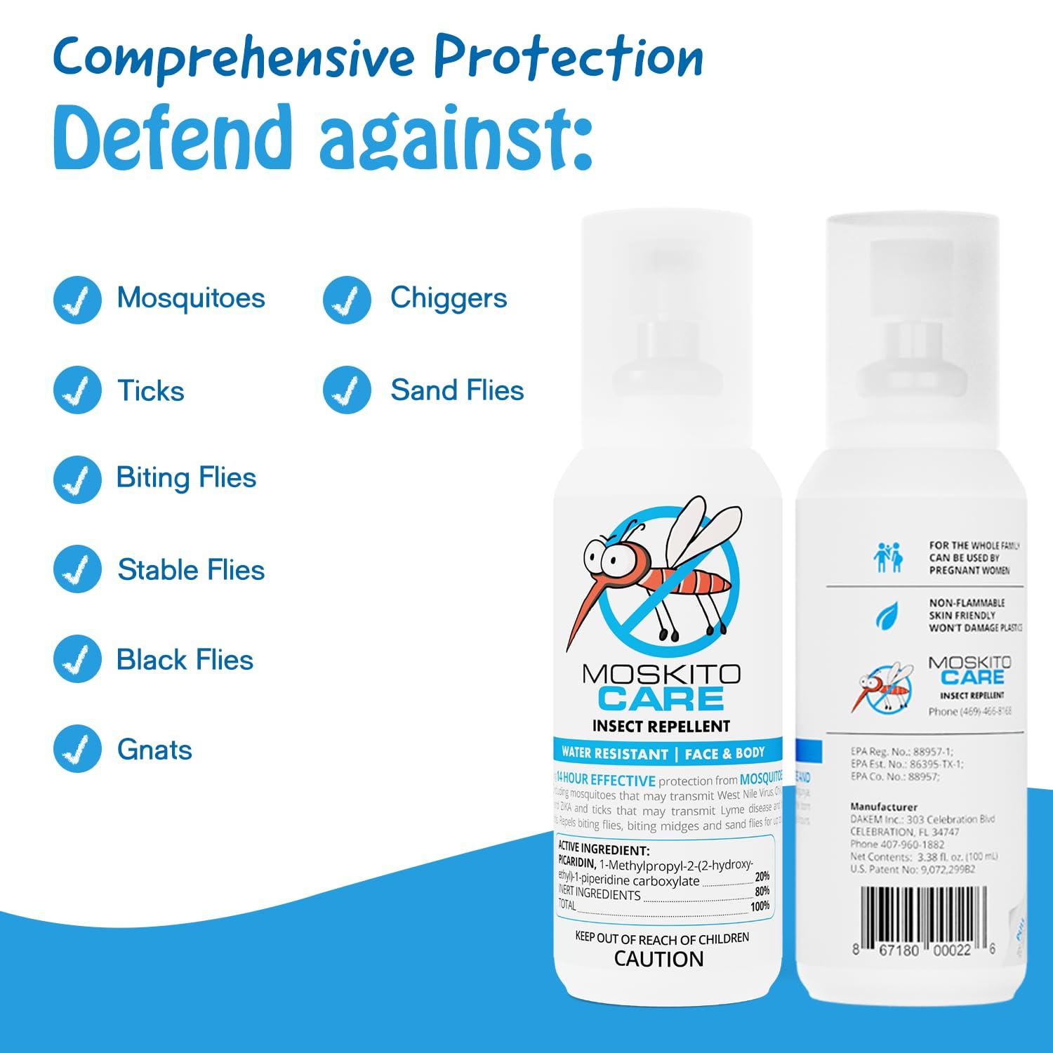 Moskinto Moisturizing 14 Hour Insect Repellent - 3.38 oz