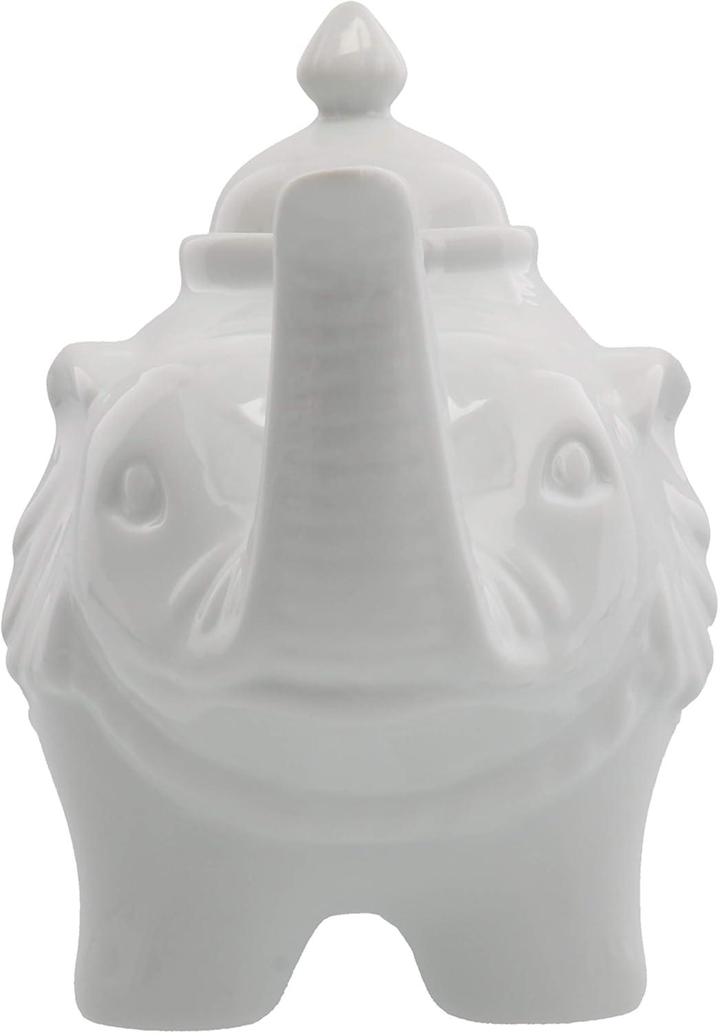 BIA Cordon Bleu BIA Cordon Bleu 28oz Porcelain Elephant Teapot,