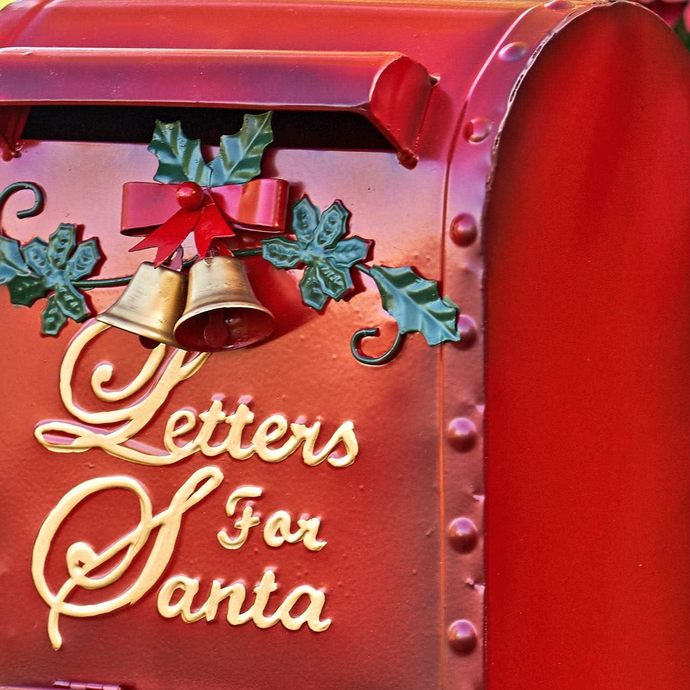 16" Tall Ornate Letters for Santa Christmas Mailbox Decoration