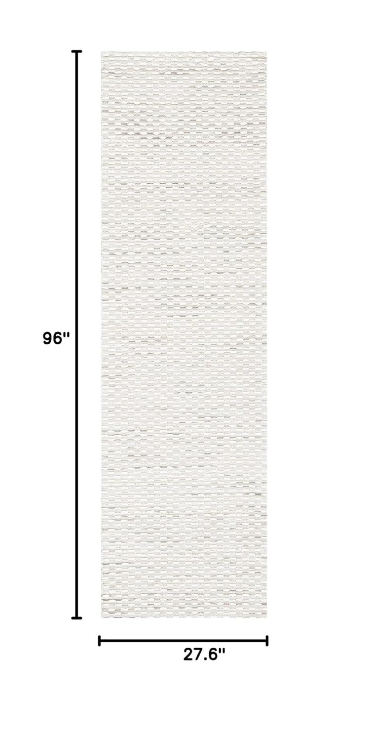 Marbella MRB158 Hand Woven Indoor Runner Rug - Beige - 2'3"x8' - Safavieh