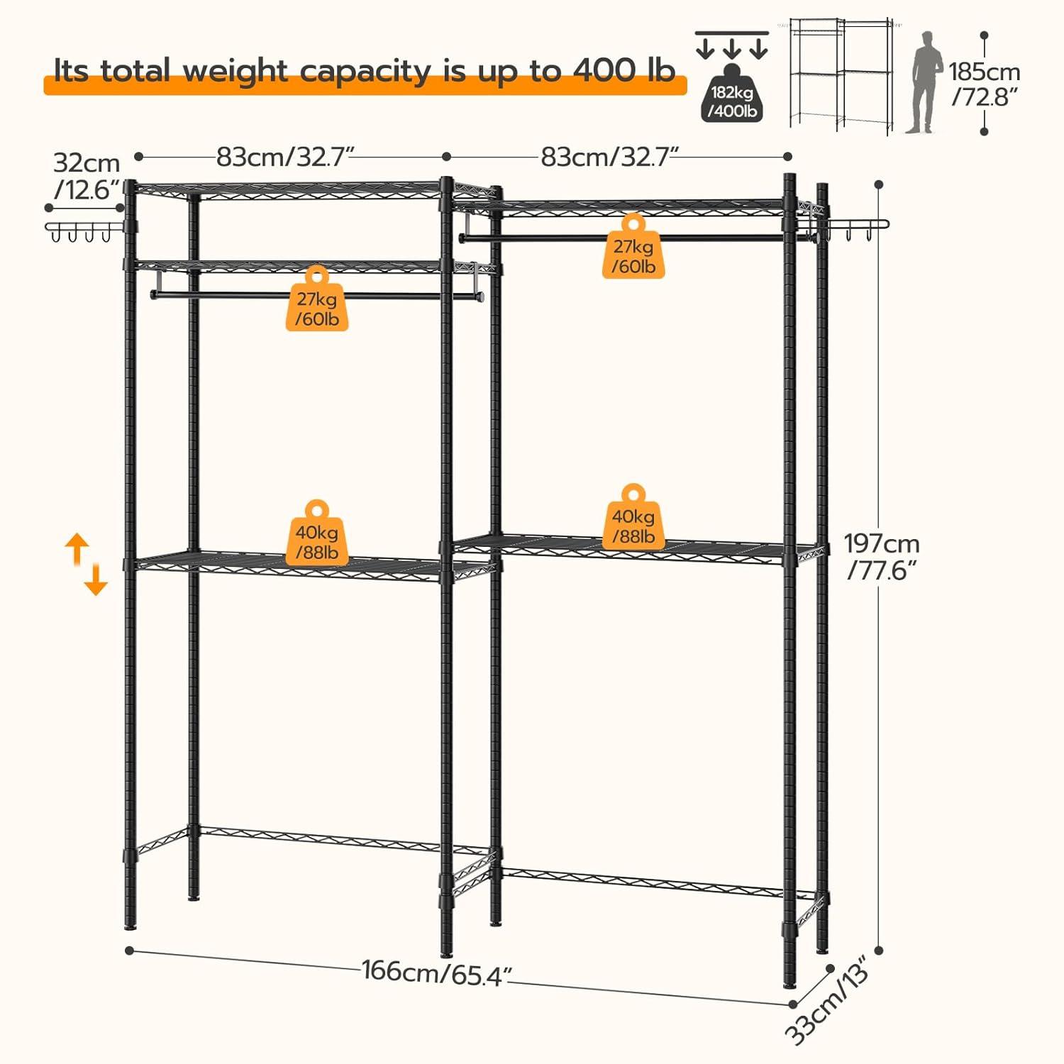 Kselythan Over Washer and Dryer Shelves,57.4" W Heavy Duty Laundry Room Storage Organization Clothes Drying Rack,Height Adjustable Towel Racks with Hamper and Hooks,Space Saving Shelf