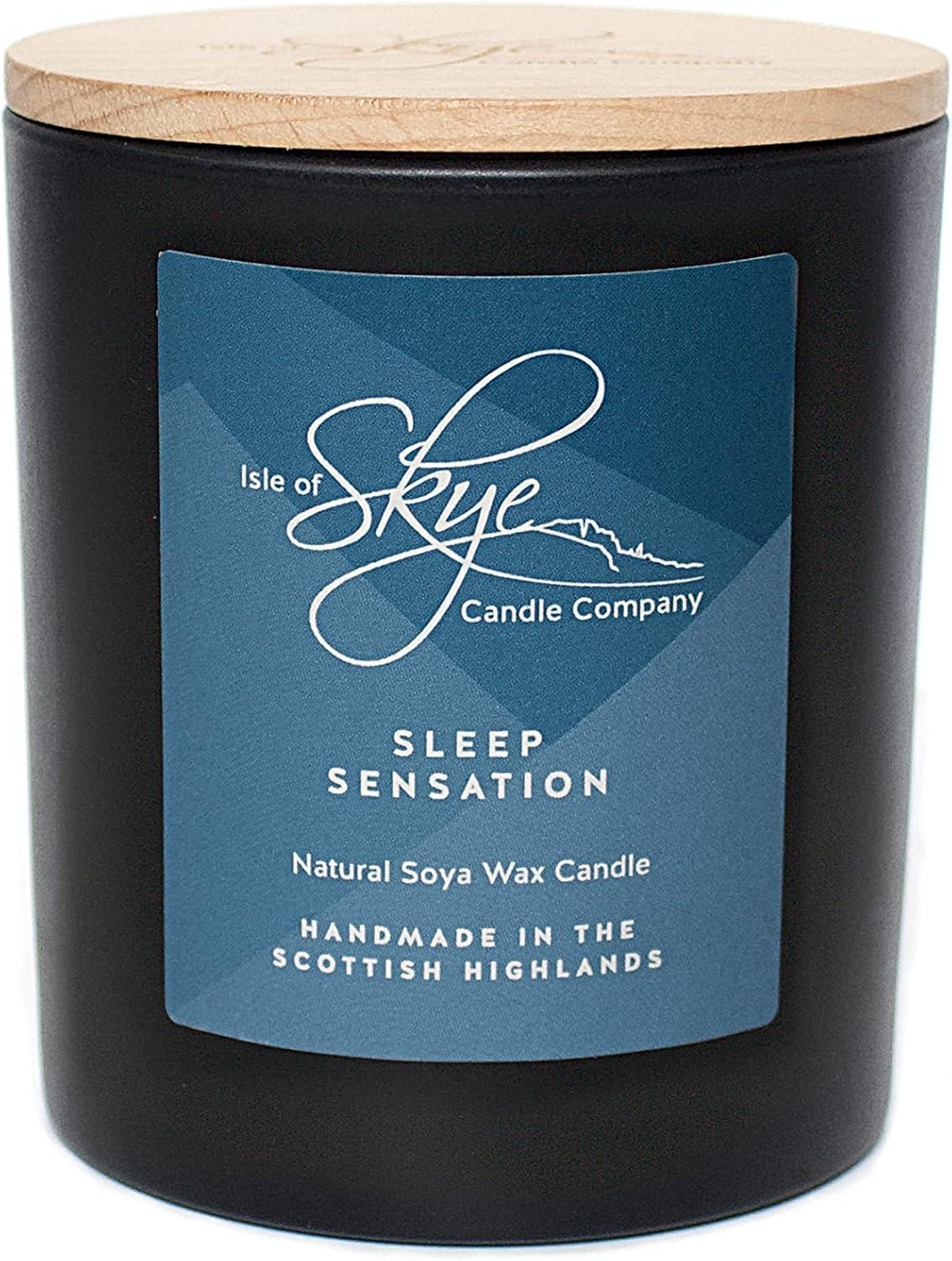 Sleep Sensation Black Soy Wax Scented Tumbler Candle