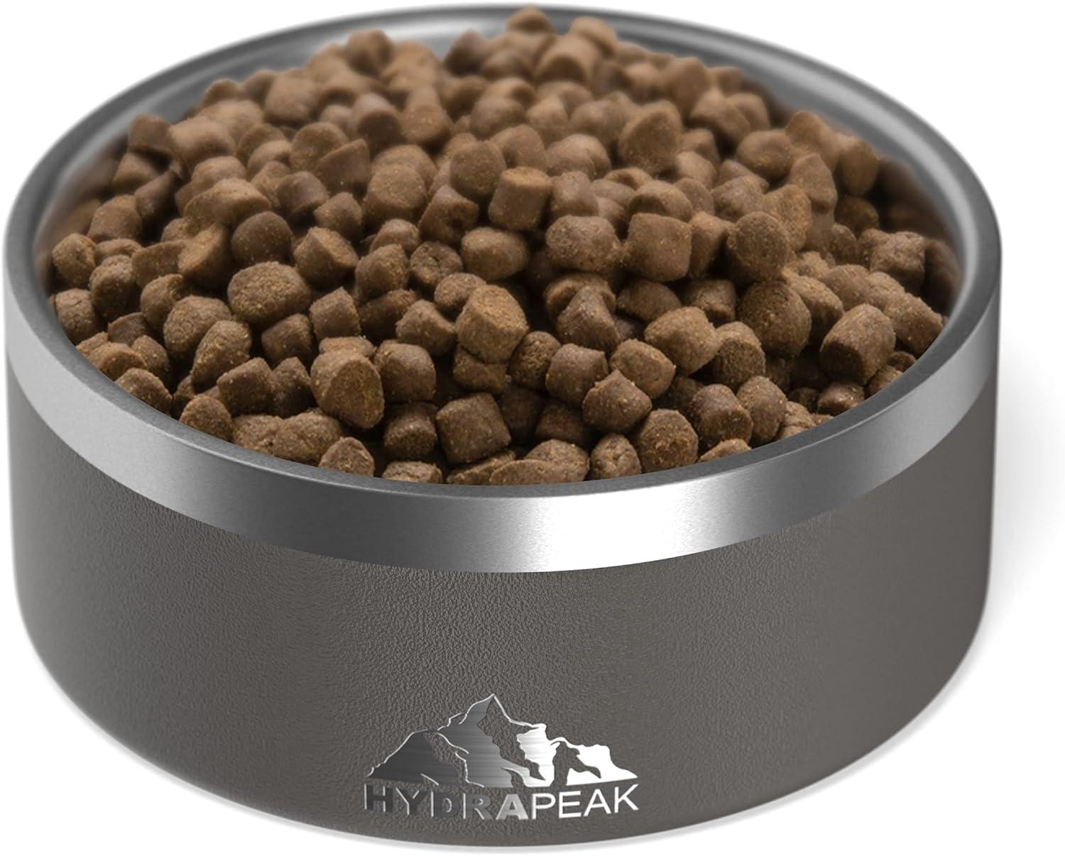 Hydrapeak Non Slip Stainless Steel Dog Bowl