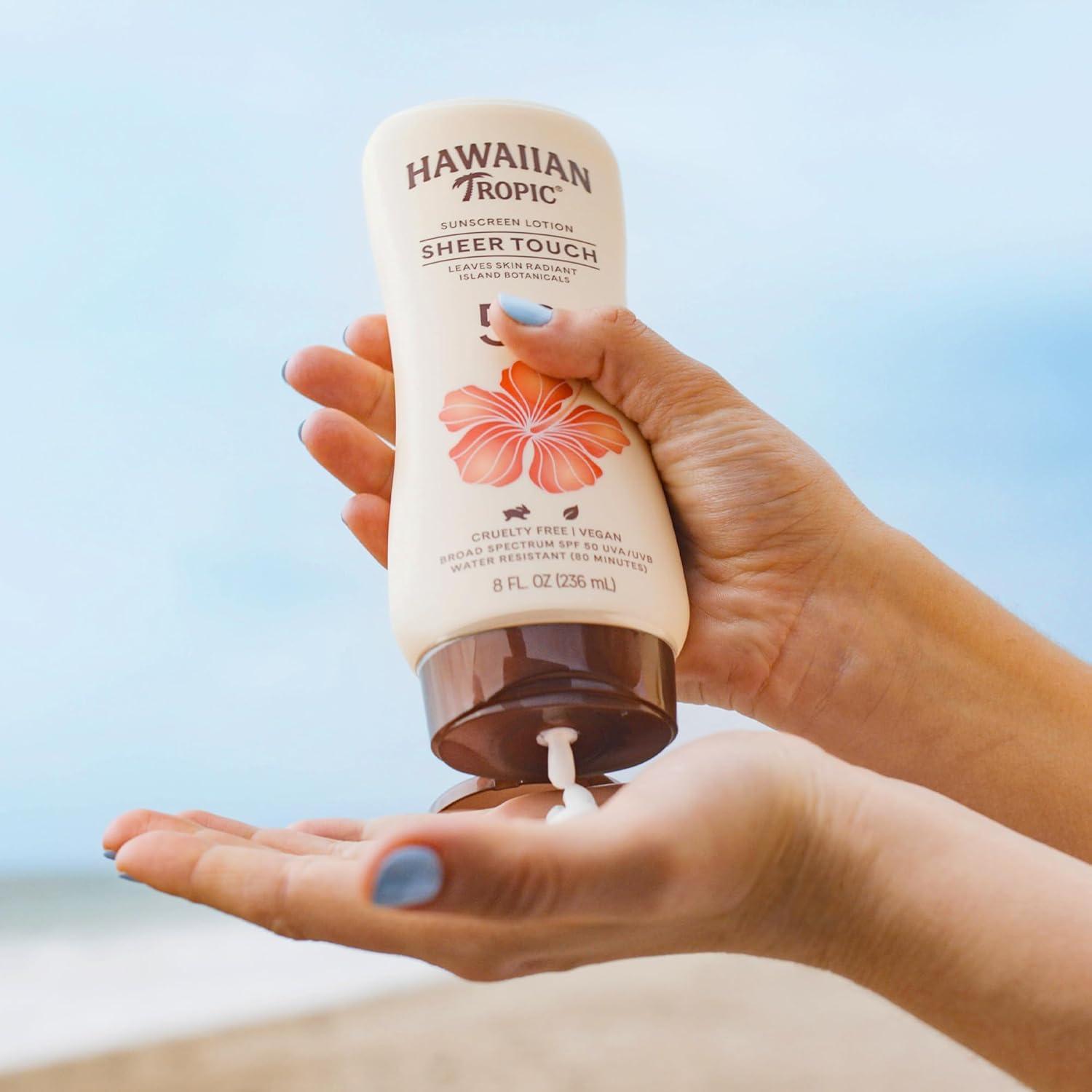 Hawaiian Tropic Sheer Touch Ultra Radiance Lotion Sunscreen - SPF 30 - 8oz