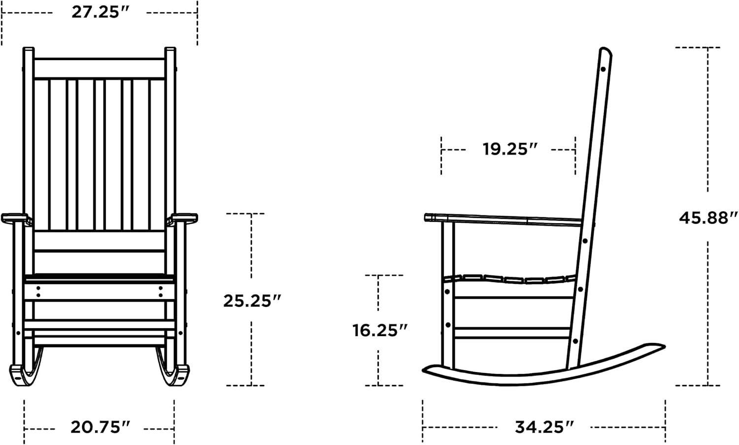 Vineyard Porch Rocking Chair