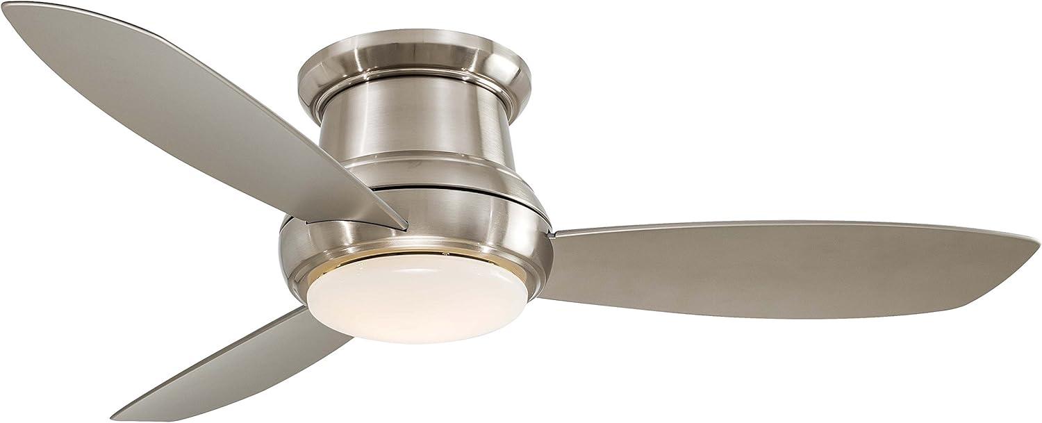 52" Concept II 3 - Blade LED Propeller Ceiling Fan with Remote Control and Light Kit Included