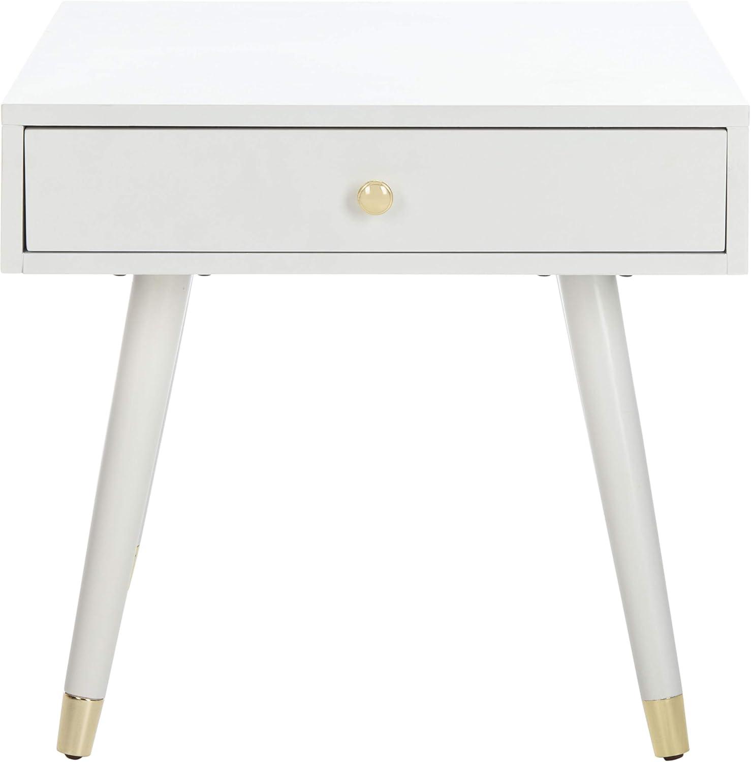 Levinson Gold Cap End Table  - Safavieh