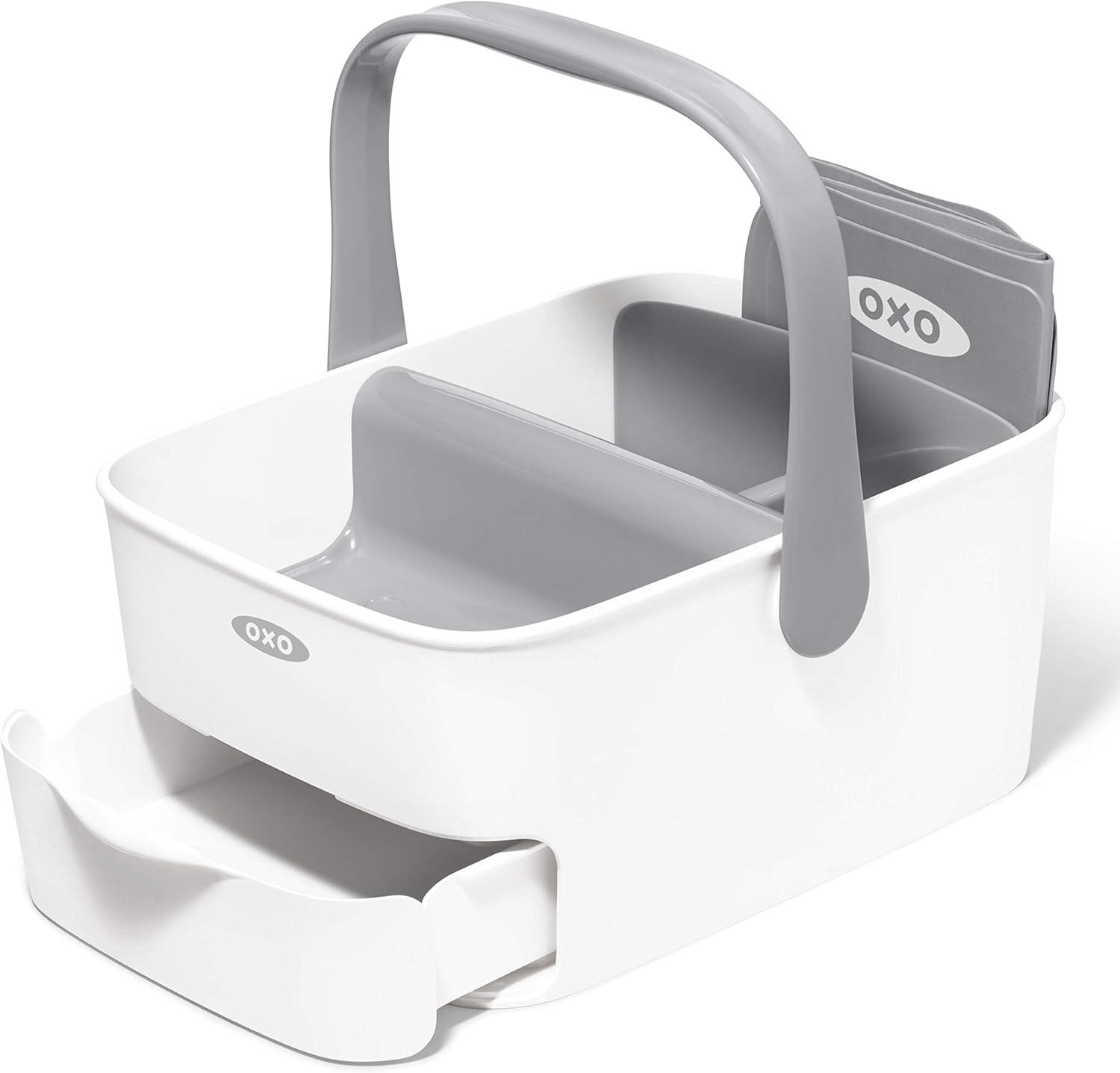 OXO Travel Diaper Caddy with Changing Mat - Gray