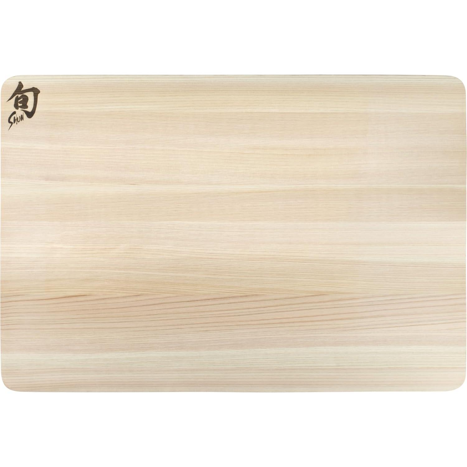 Shun DM0816 Hinoki Cutting Board, Medium