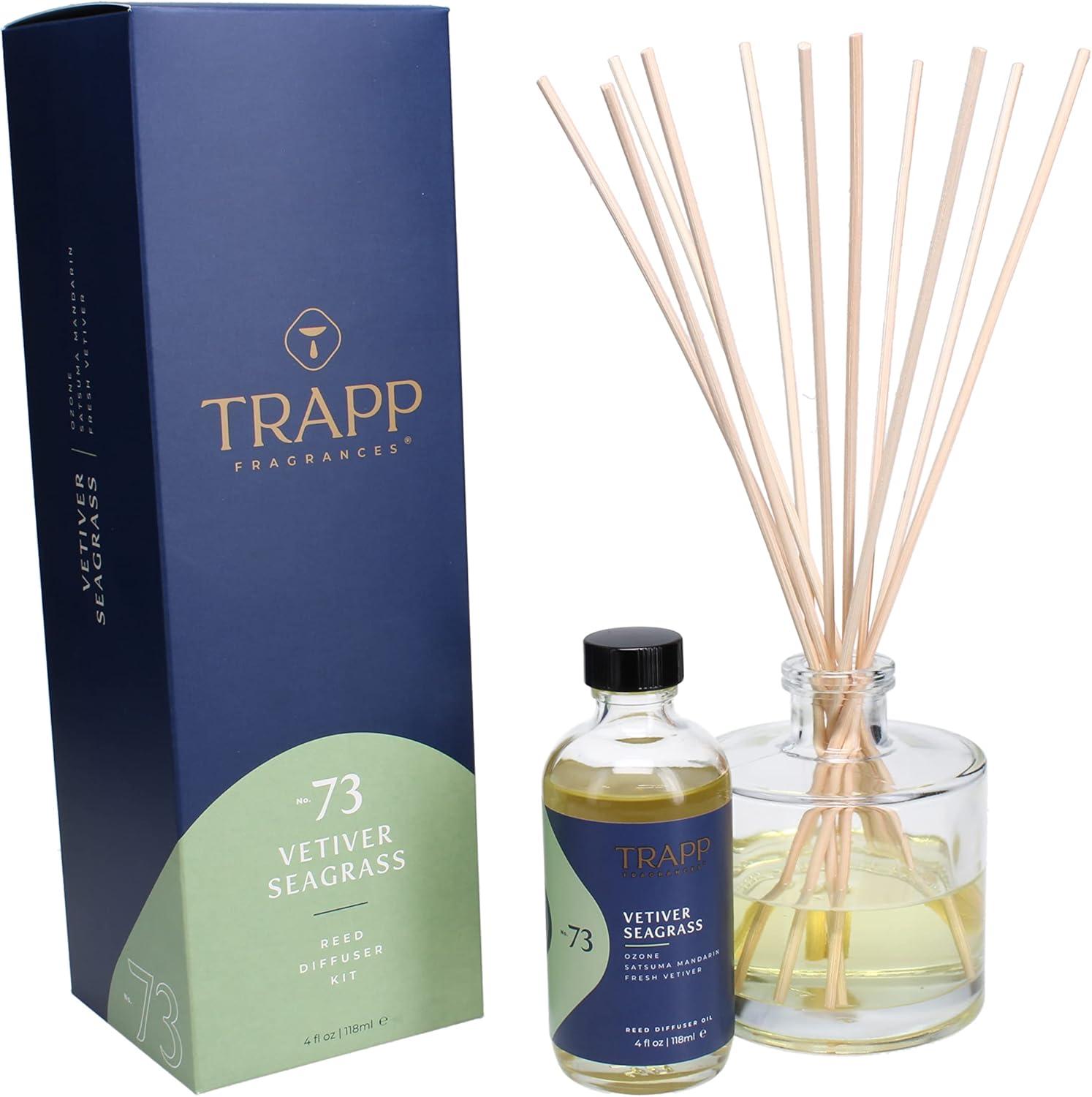 Seagrass Fresh Scent 4 oz. Luxury Reed Diffuser Kit