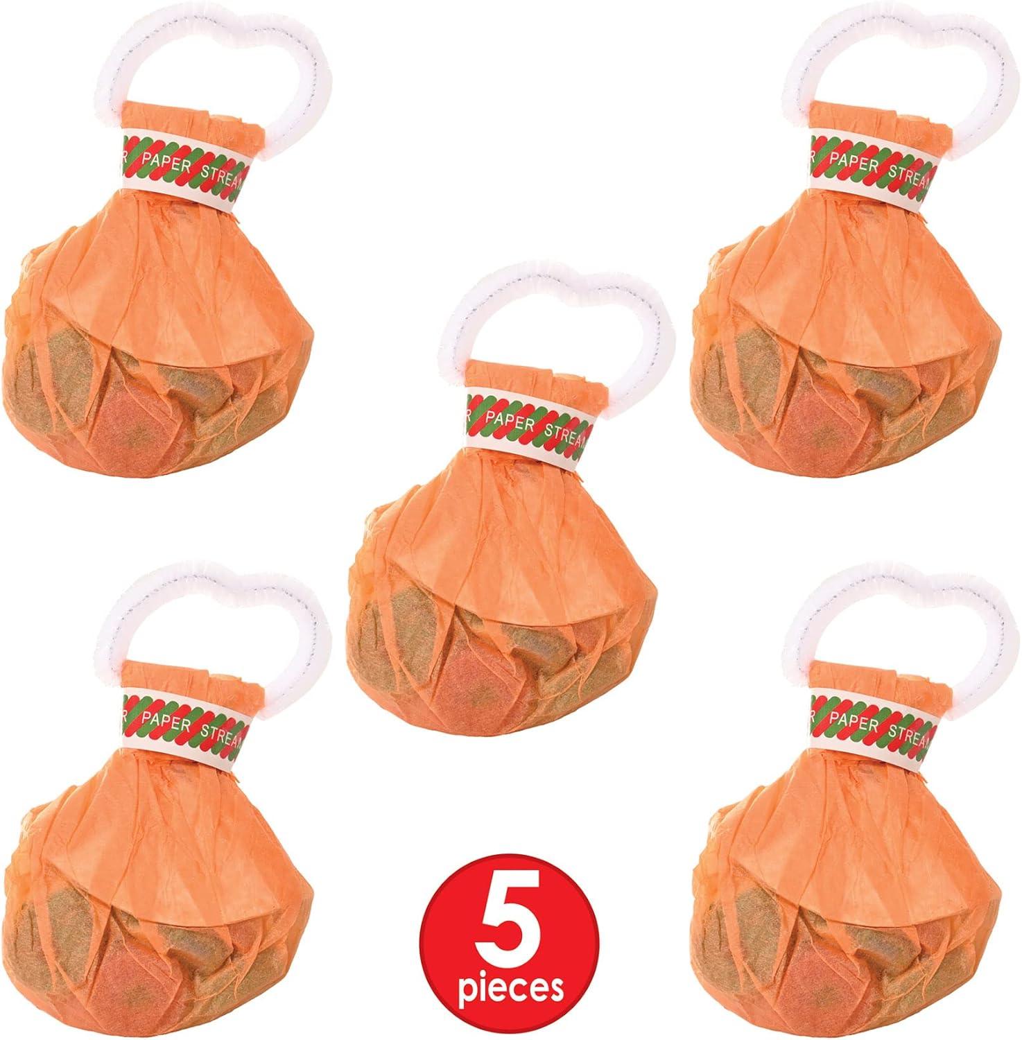 Beistle Handheld Party Streamer Bundles, (5/Pkg) Multicolored