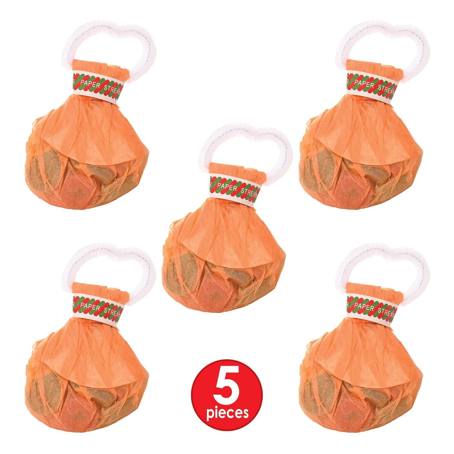 Beistle Handheld Party Streamer Bundles, (5/Pkg) Multicolored