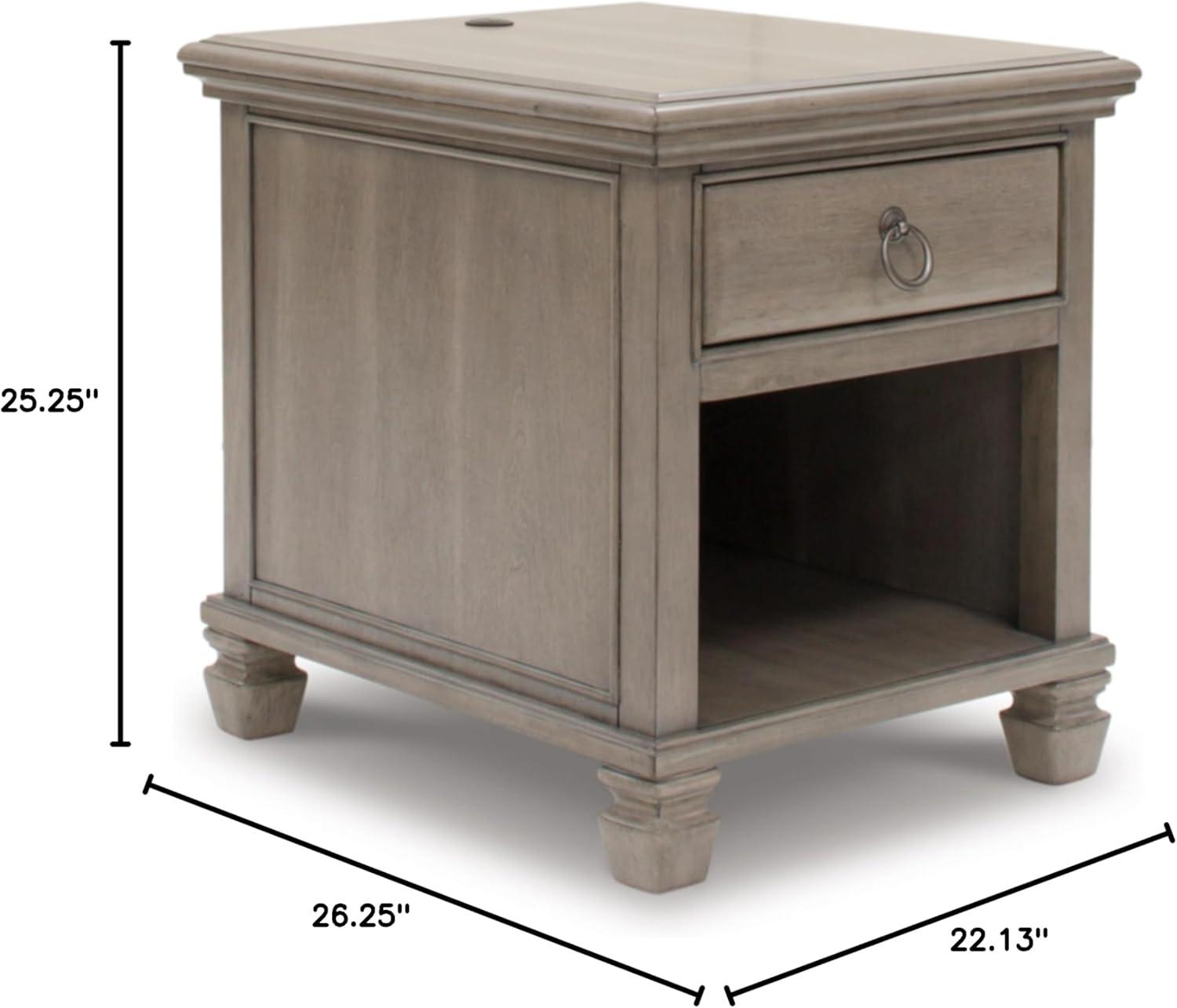 Sharrona End Table with Storage