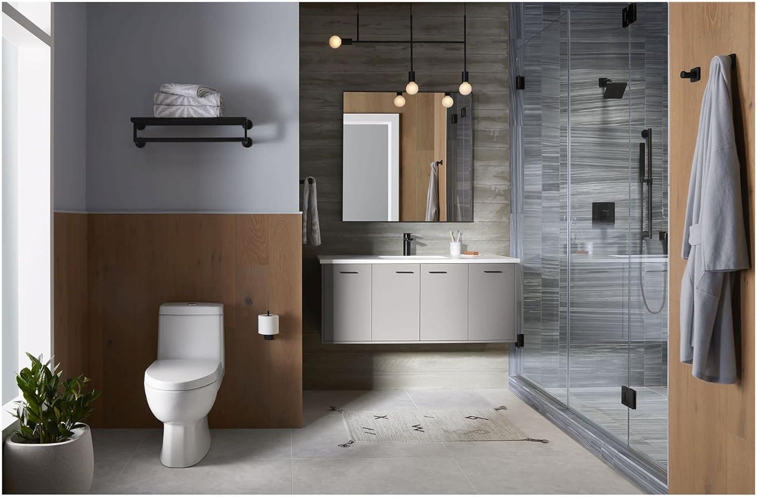Parallel Vertical Toilet Paper Holder