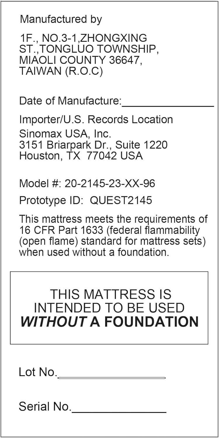 Vibe Quilted Hybrid Mattress, 12-Inch Innerspring and Pillow Top Gel Memory Foam Mattress, CertiPUR-US Certified Bed in a Box, Full