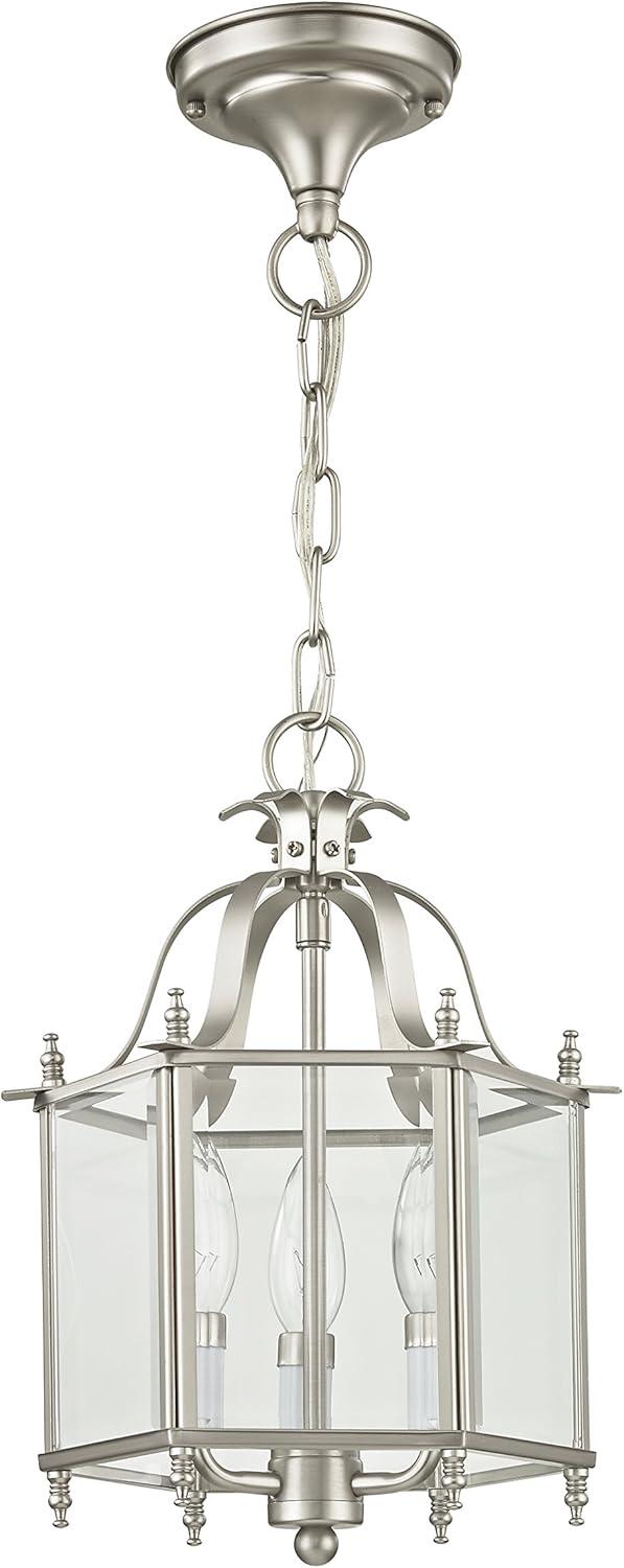 Livex Lighting Livingston 3 - Light Chandelier in  Brushed Nickel