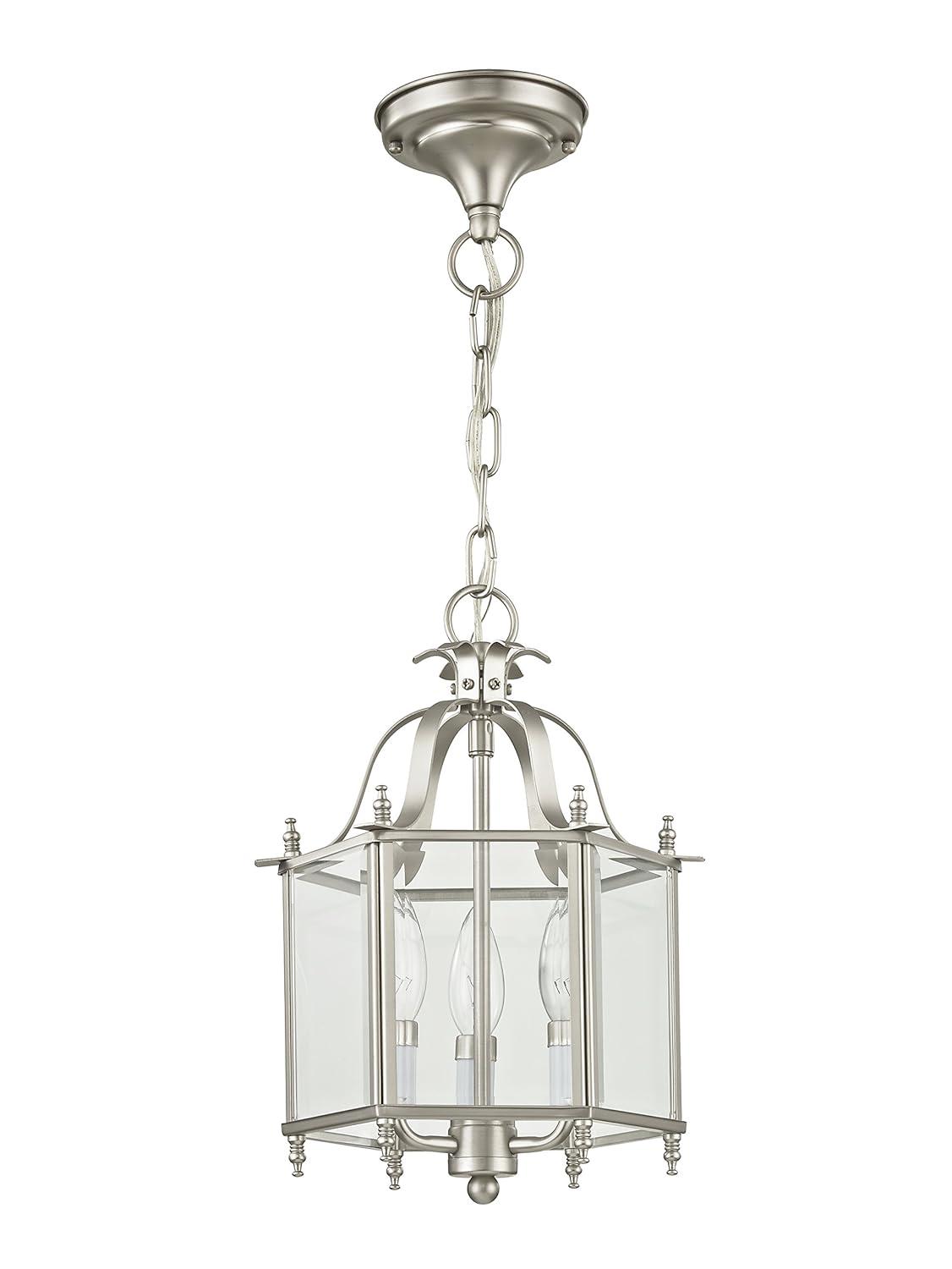 Livex Lighting Livingston 3 - Light Chandelier in  Brushed Nickel