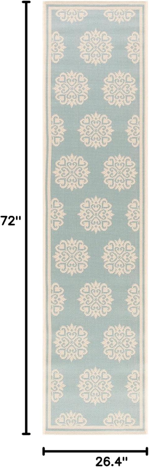 Beach House BHS181 Power Loomed Area Rug  - Safavieh