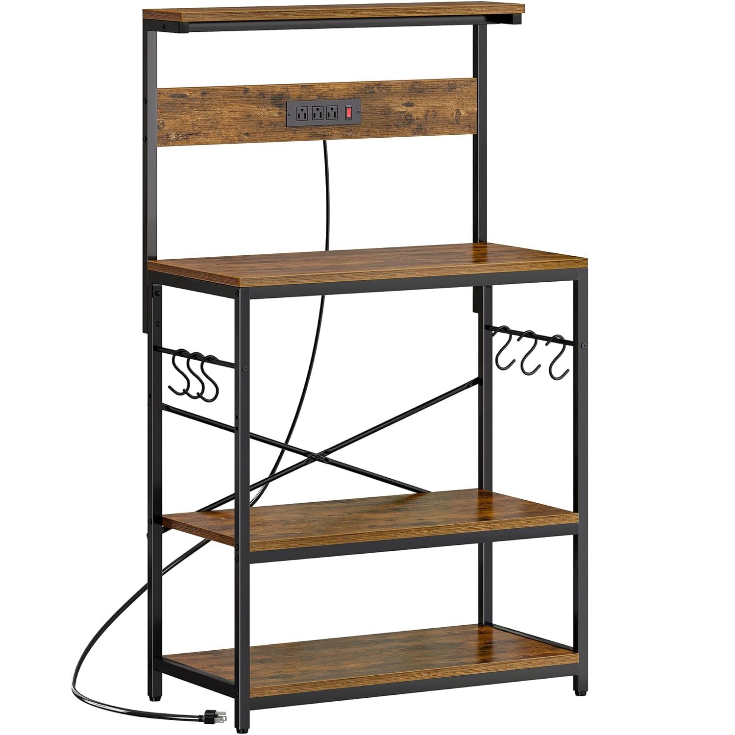 Quintano 31.5'' Baker's Rack with Microwave Compatibility