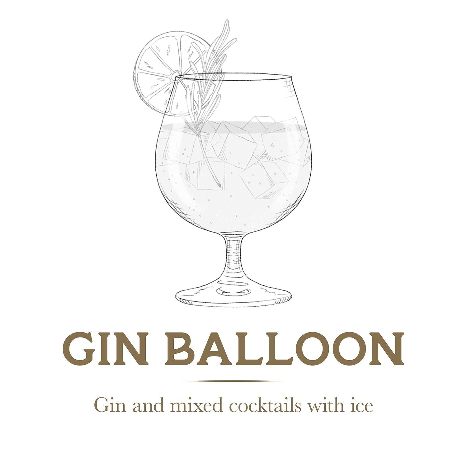 Mikasa Mikasa Craft Cocktail 22 oz. Gin Balloon Glasses (Set of 4)