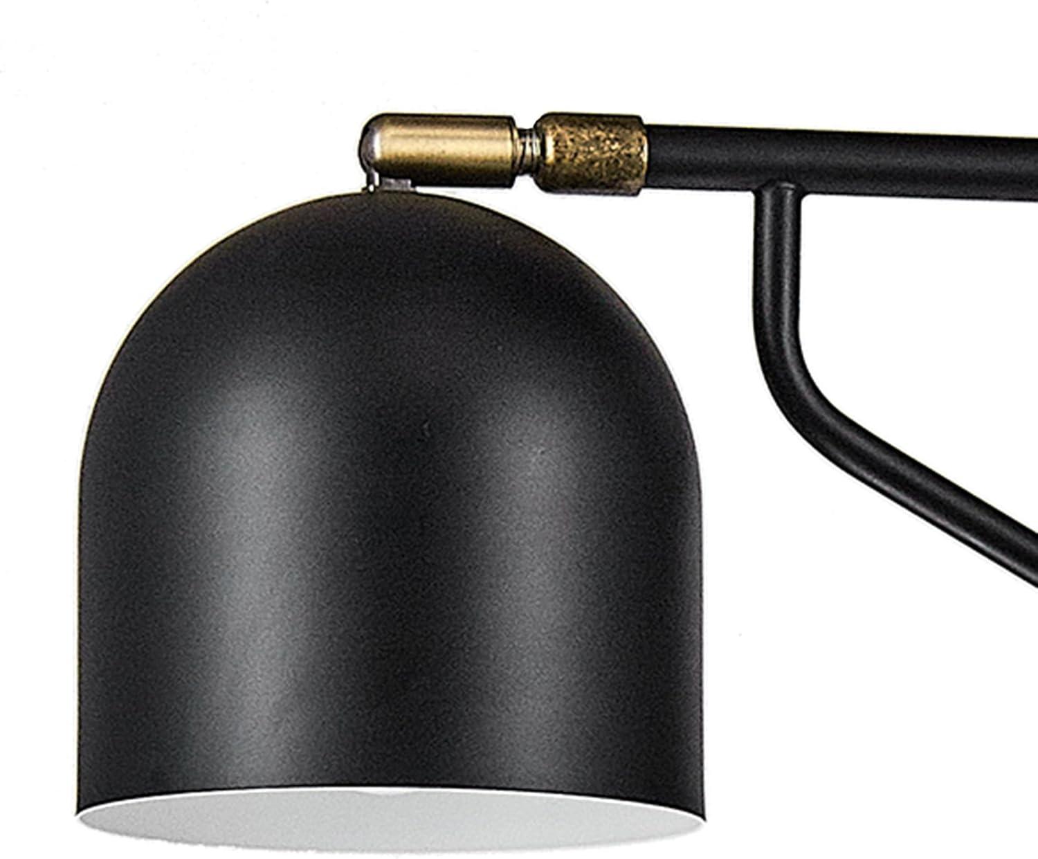 Mullin Plug-in Wall Sconce (Includes LED Light Bulb) Matte Black - Globe Electric: Modern Metal Sconce, ETL Listed, Inline Switch