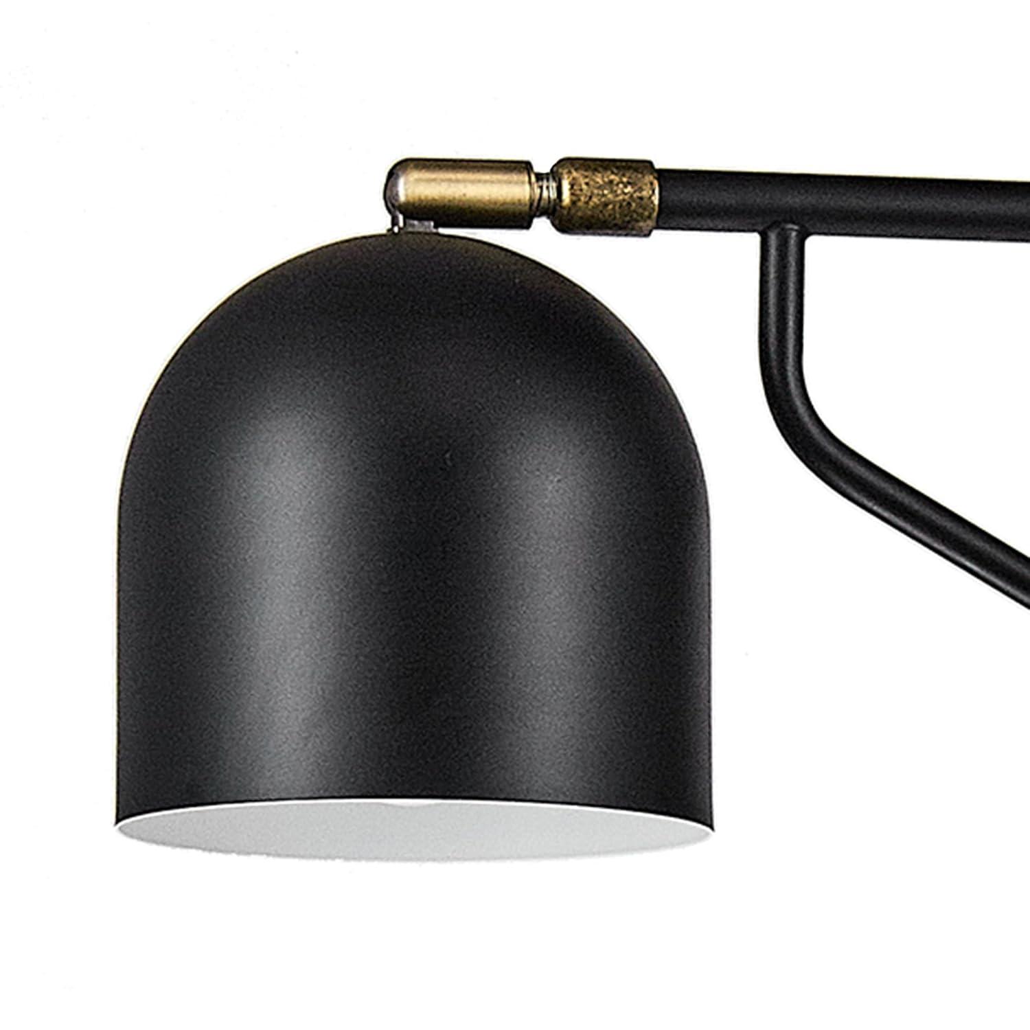 Mullin Plug-in Wall Sconce (Includes LED Light Bulb) Matte Black - Globe Electric: Modern Metal Sconce, ETL Listed, Inline Switch