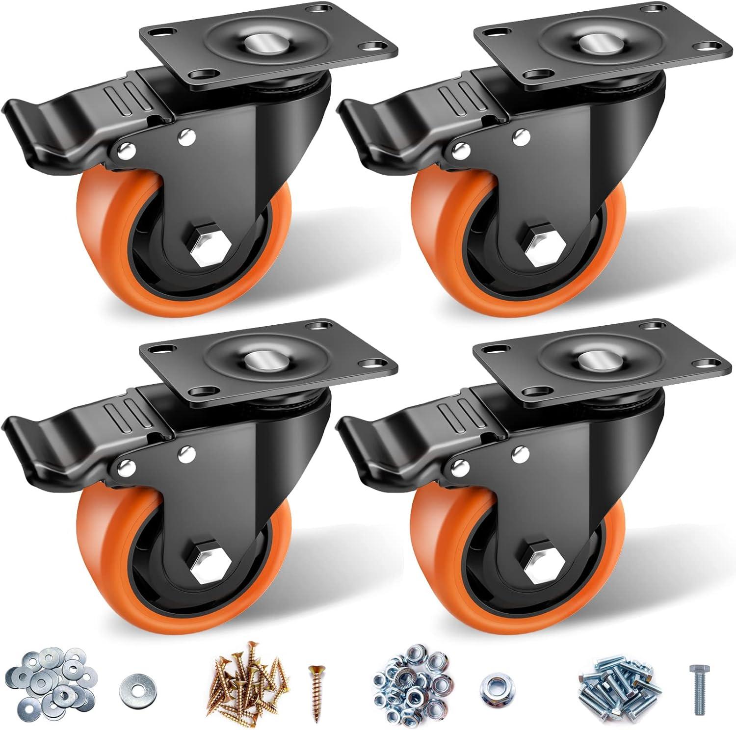 Swivel Plate Casters