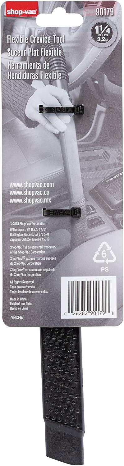 Shop-Vac Flexible End Crevice Tool Vacuum Cleaner Hose Attachment