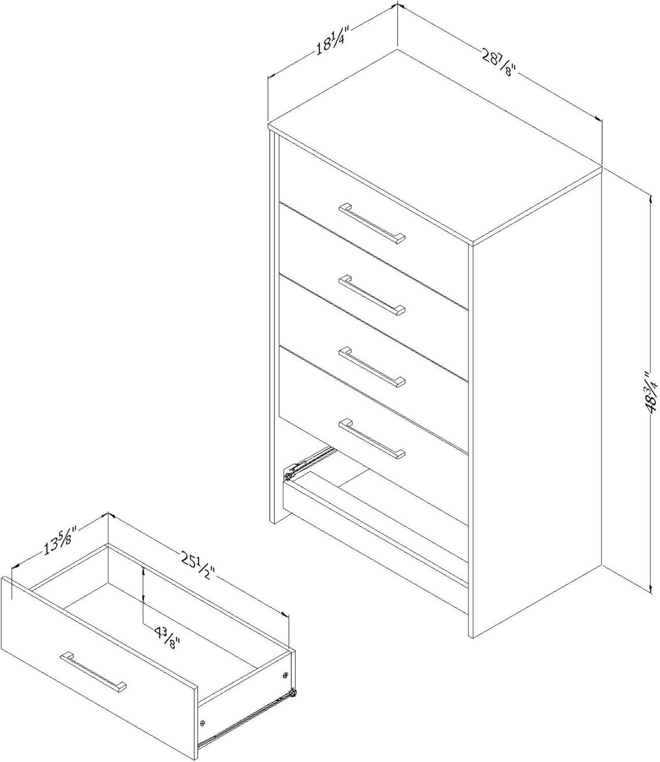 Londen 5 - Drawer Dresser