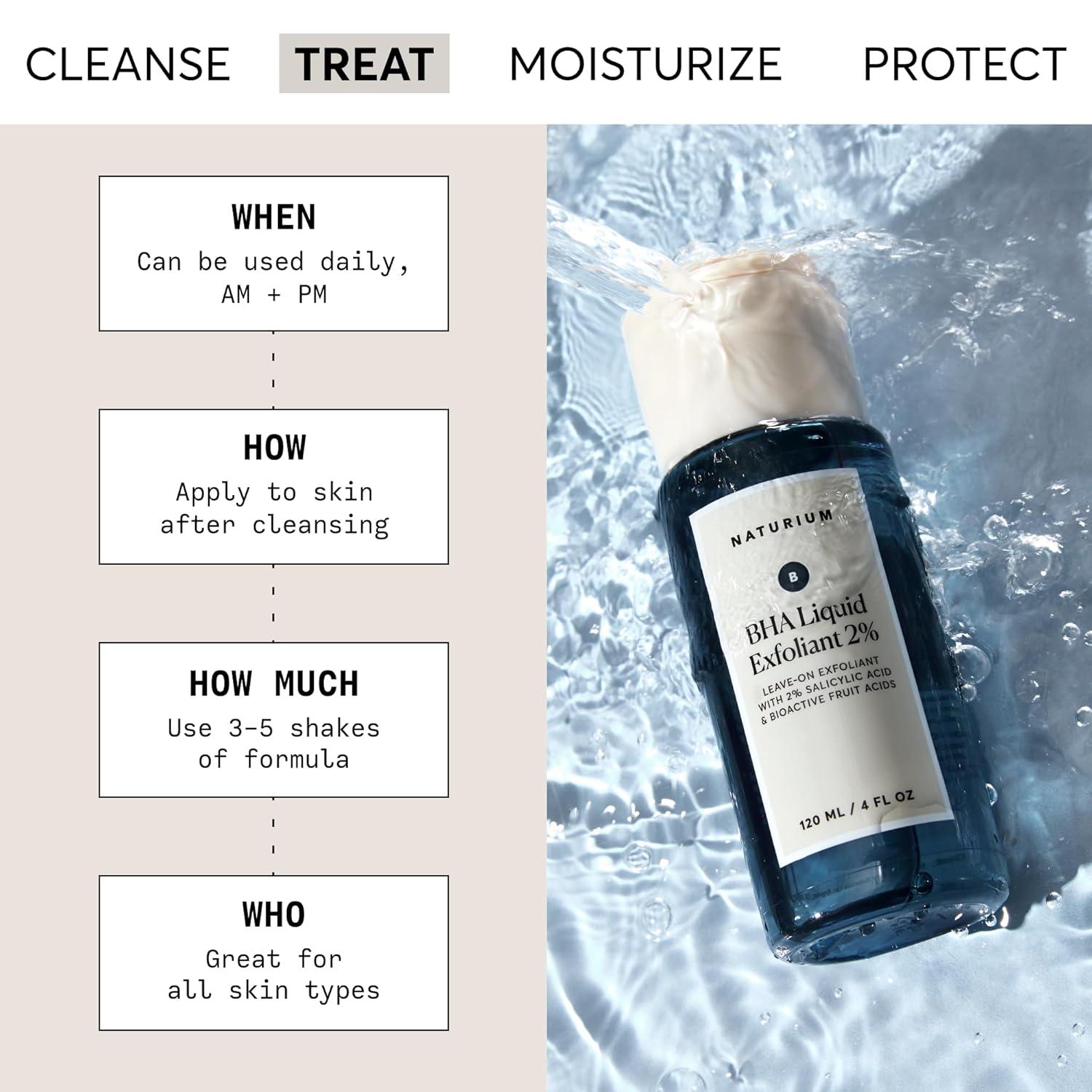 Naturium BHA Liquid Exfoliant 2% - 4 fl oz