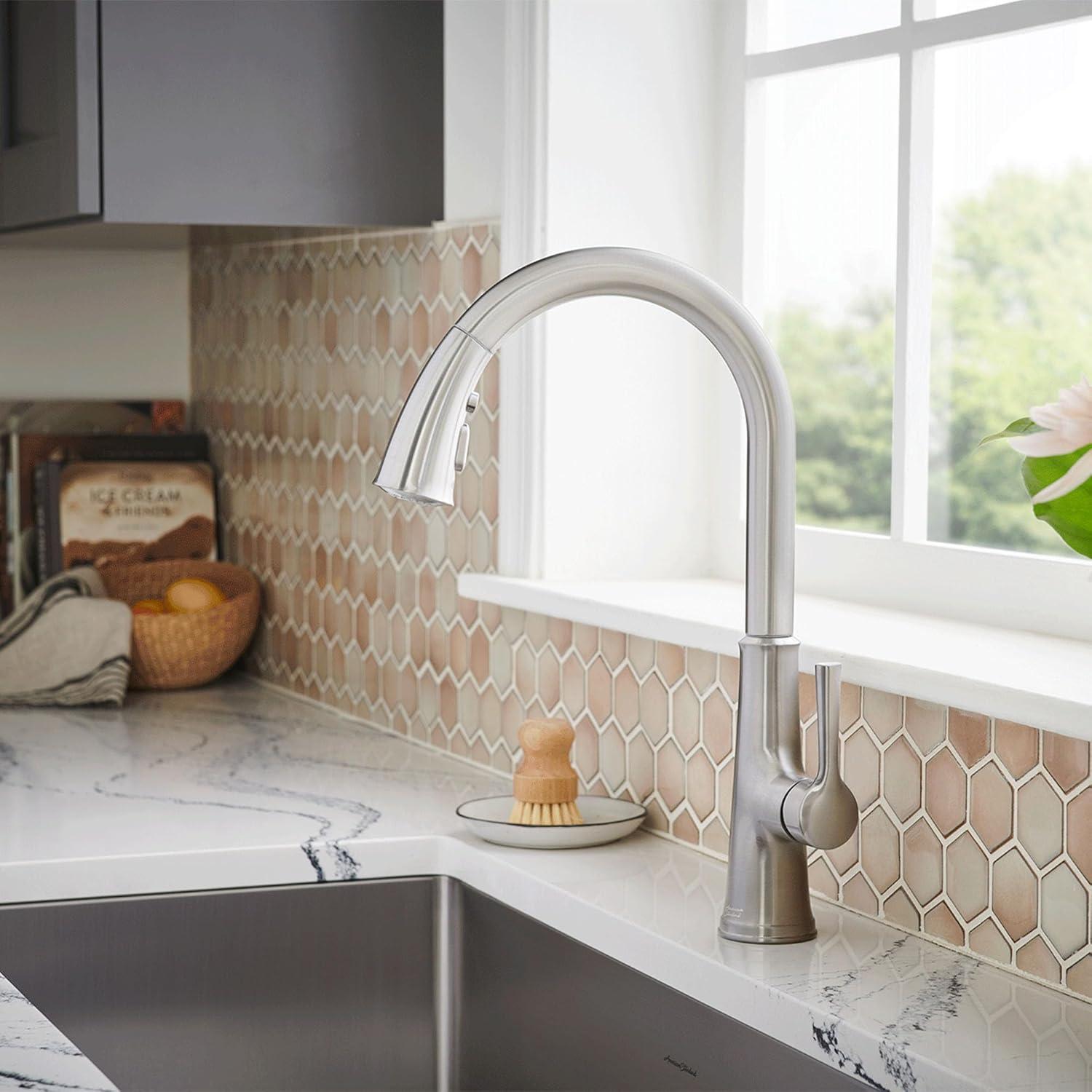 Pull Down Touch Single Handle Kitchen Faucet with Handle